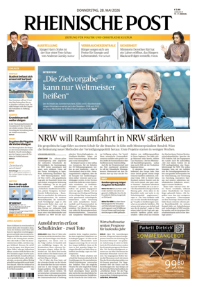 Cover of Rheinische Post Krefeld Kempen