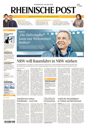 Cover of Rheinische Post - Wesel/Dinslaken