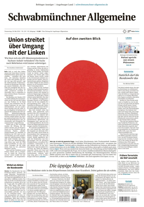Cover of Schwabmunchner Allgemeine