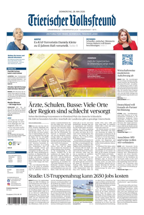 Cover of Trierischer Volksfreund