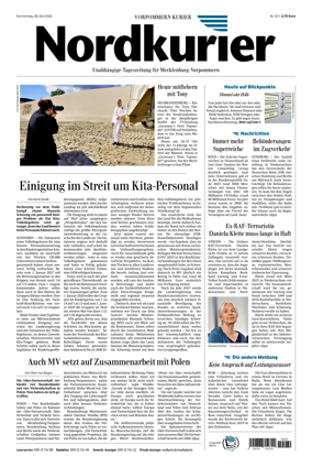 Cover of Vorpommern Kurier (Jarmen Loitz)