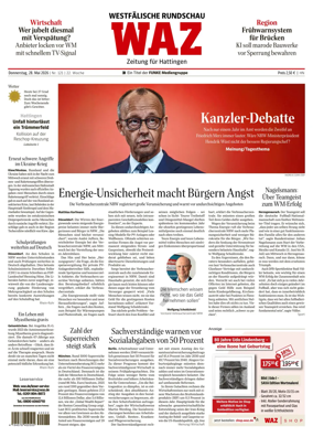 Cover of Westdeutsche Allgemeine Zeitung (Hattingen)