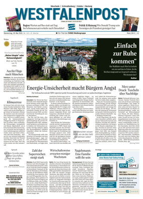 Cover of Westfalenpost (Meschede)