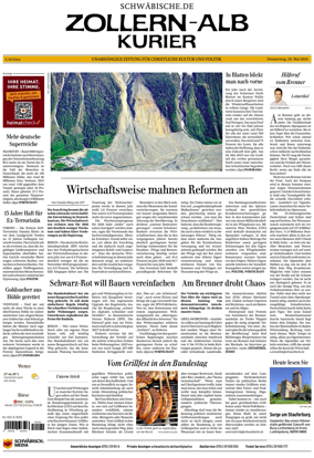 Cover of Zollern-Alb-Kurier (Balingen)