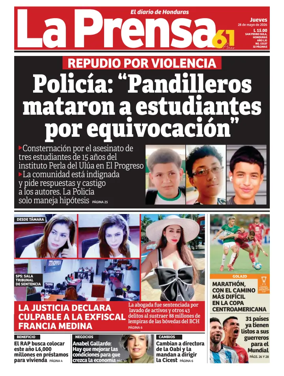 Cover of Diario La Prensa
