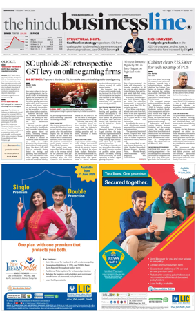 Cover of BusinessLine (Bangalore)