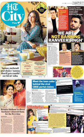 Cover of Hindustan Times (Pune) - Cafe