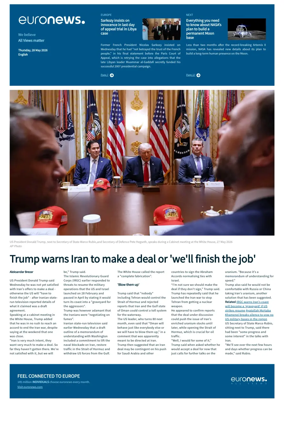 Cover of EuroNews (English Edition)