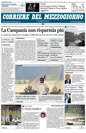 Cover of Corriere del Mezzogiorno (Campania)