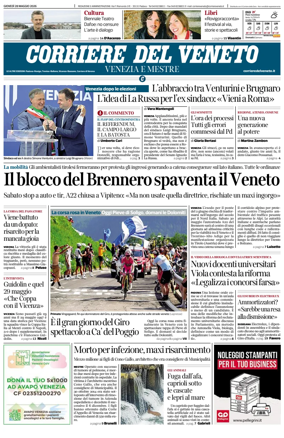 Cover of Corriere del Veneto (Venezia e Mestre)