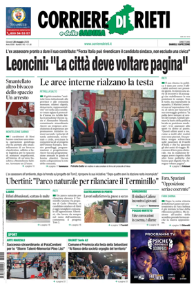 Cover of Corriere di Rieti