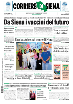 Cover of Corriere di Siena