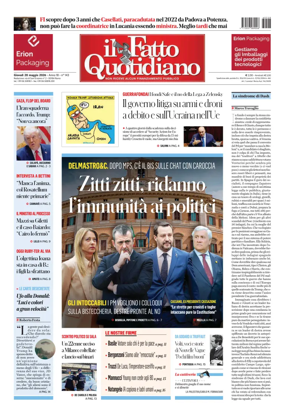 Cover of Il Fatto Quotidiano
