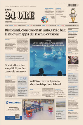 Cover of Il Sole 24 Ore