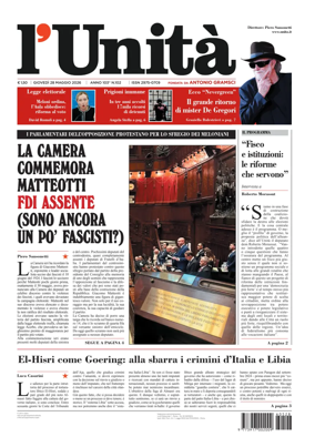 Cover of L'Unita