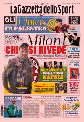 Cover of La Gazzetta dello Sport - Milano