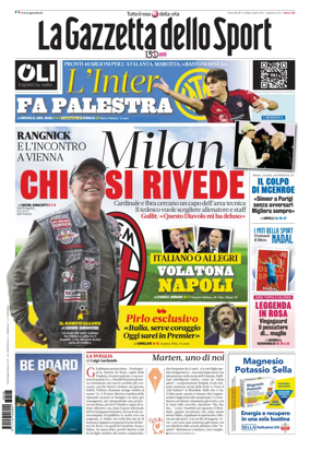 Cover of La Gazzetta dello Sport - Roma