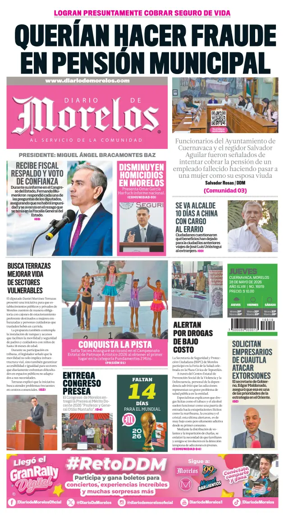 Cover of Diario de Morelos