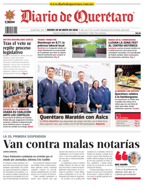Cover of Diario de Queretaro