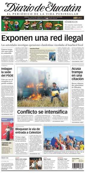 Cover of Diario de Yucatan