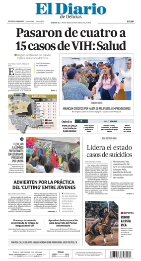 Cover of El Diario de Delicias