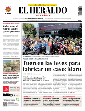 Cover of El Heraldo de Juarez