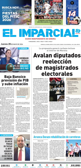 Cover of El Imparcial