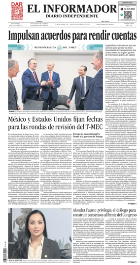 Cover of El Informador