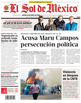 Cover of El Sol de Mexico