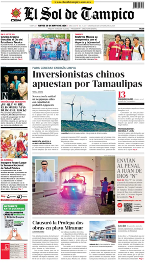 Cover of El Sol de Tampico
