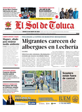 Cover of El Sol de Toluca