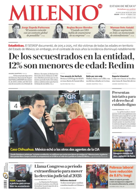 Cover of Milenio Edo de Mexico