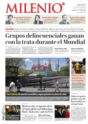 Cover of Milenio Jalisco