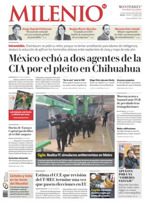 Cover of Milenio Monterrey
