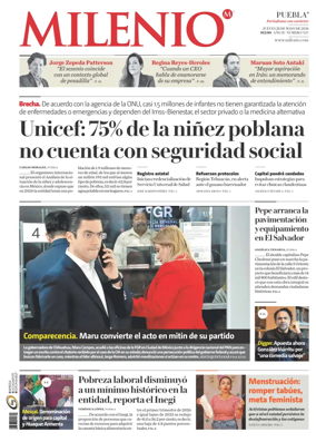 Cover of Milenio Puebla