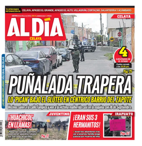 Cover of Periodico Al Dia (Celaya)
