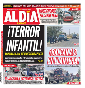 Cover of Periodico Al Dia (Irapuato)