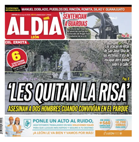 Cover of Periodico Al Dia (Leon)