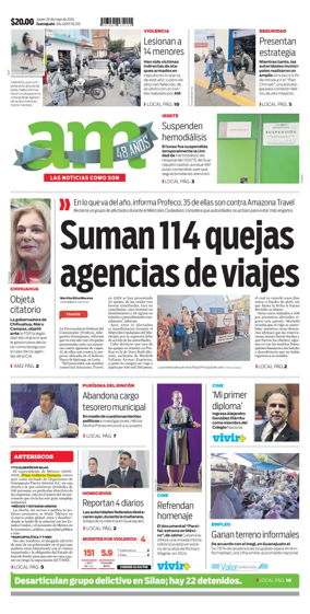 Cover of Periodico AM (Leon)