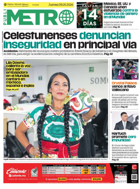 Cover of Publimetro Merida