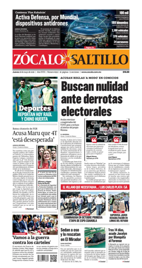 Cover of Zocalo Saltillo