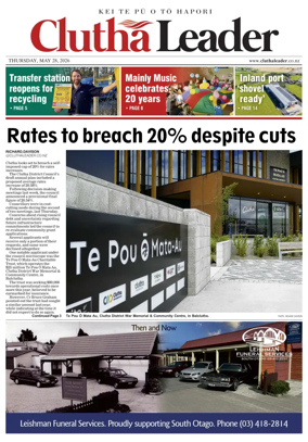 Cover of Clutha Leader