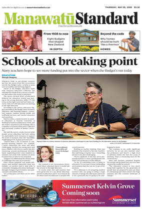 Cover of Manawatu Standard