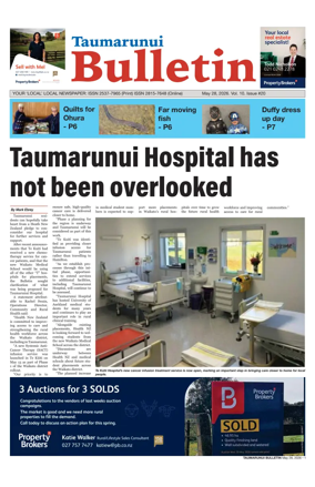 Cover of Taumarunui Bulletin