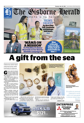 Cover of The Gisborne Herald