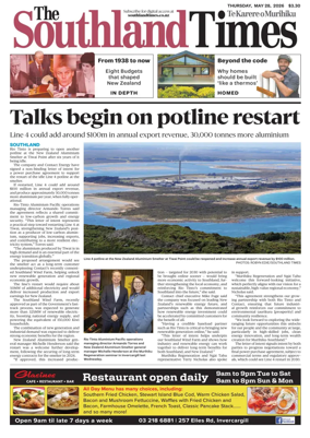 Cover of The Southland Times