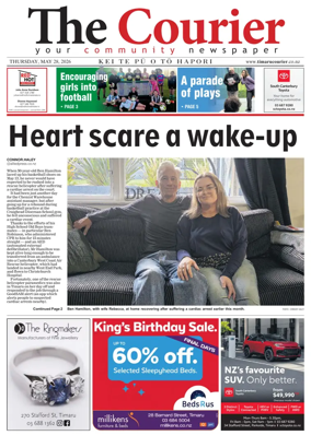 Cover of The Timaru Courier