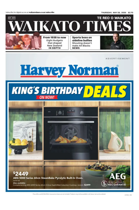 Cover of Waikato Times