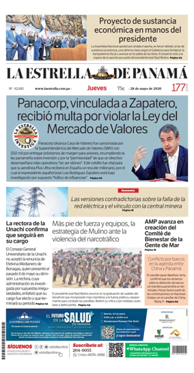 Cover of La Estrella de Panama