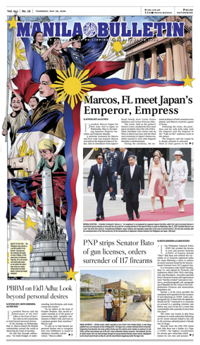 Cover of Manila Bulletin